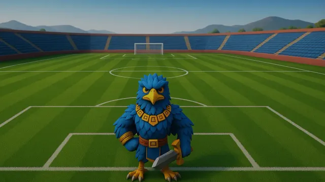 Niños jugando fútbol